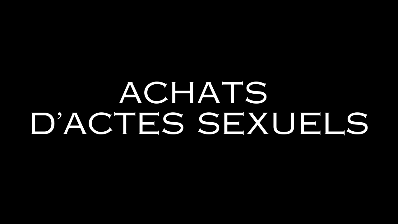 Achats d'actes sexuels, France et CEDH