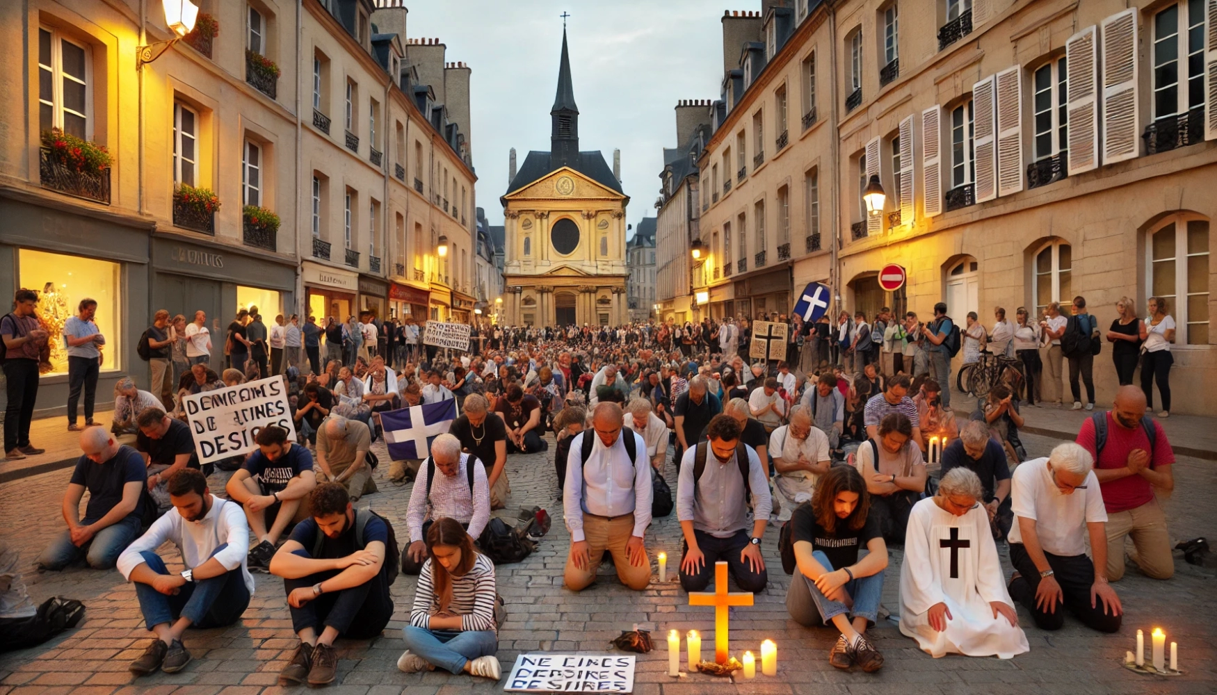 Procession et prières de rue : la décision d’interdiction du maire d’Orléans est suspendue par le tribunal administratif 